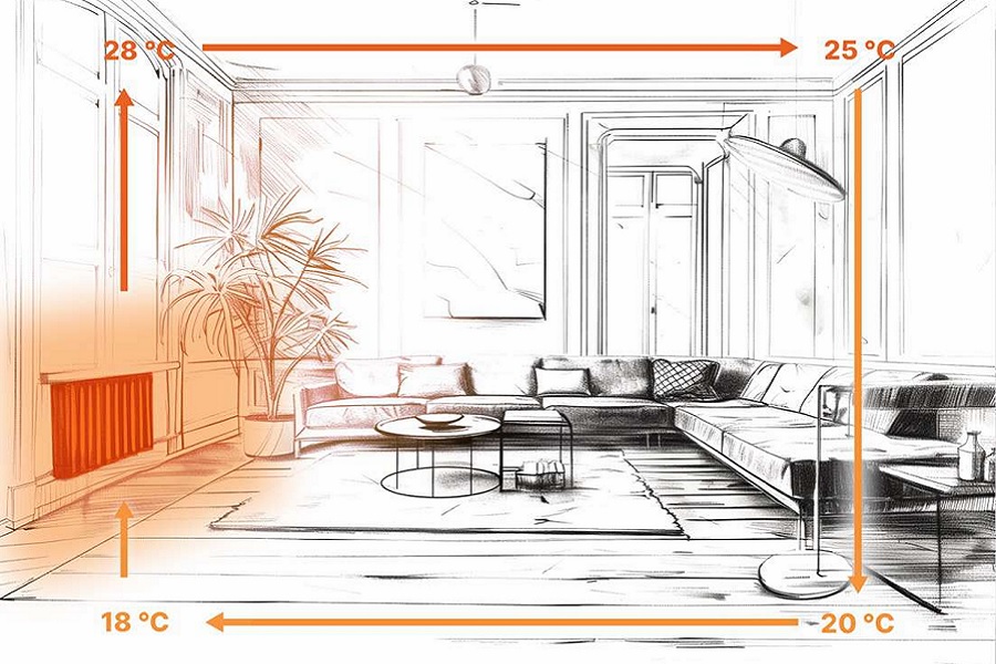 Namiwell infrapanely ukázka řešení rodinný dům - Obrázek 6